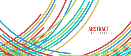 Аbstract moving colorful lines vector backgrounds for cover, placard, poster, banner or flyer