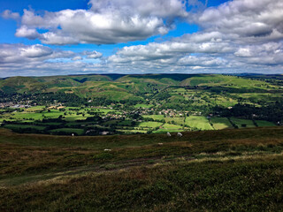 Fototapeta na wymiar A view of the Shropshire Countryside near the Caradoc