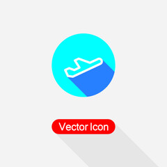 Plane Icon vector illustration Eps10