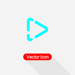 Play Icon Vector Illustration Eps10