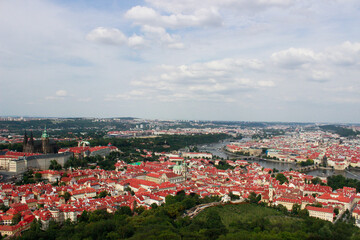 Fototapeta premium panorama of prague