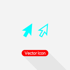 Pointer Icon, Cursor Icon vector illustration Eps10