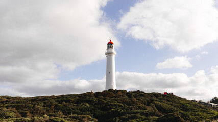 Fototapeta na wymiar Lighthouse along the great ocean road in Australia