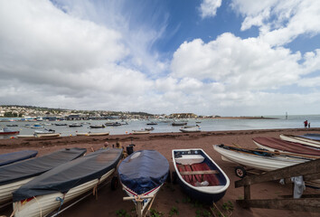 boats ,sea and sky