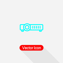 Projector Icon vector illustration Eps10