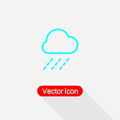 Raining Icon Vector Illustration Eps10