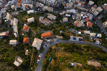 Fototapeta premium Cinque Terre from above