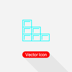 Rectangles Icon Vector Illustration Eps10