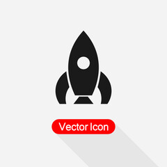 Rocket Icon Vector Illustration Eps10
