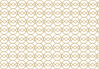 golden abstract ornamental geometric seamless pattern.luxury background and texture