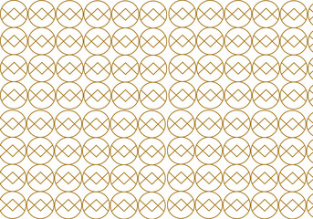 Obraz premium golden abstract ornamental geometric seamless pattern.luxury background and texture