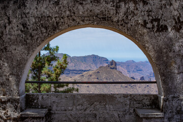 Cruz de Tejeda overlook