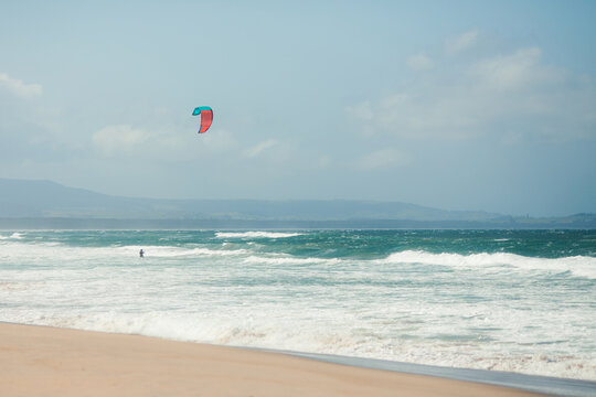 Kitesurf in Australian coast