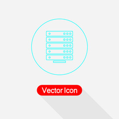 Server Icon Vector Illustration Eps10