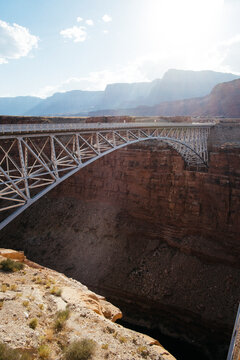 Bridge Spanning Chasm