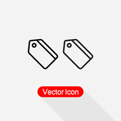 Tag Icon Vector Illustration Eps10