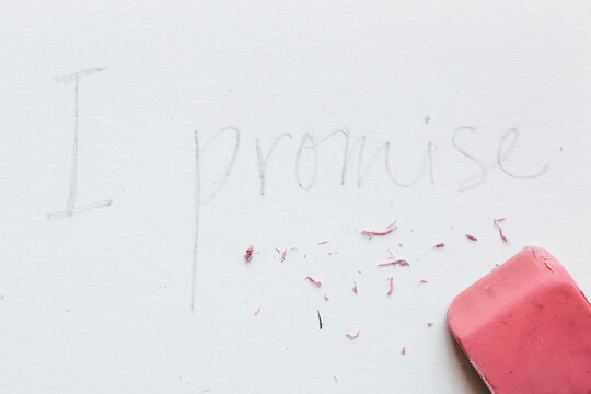 breaking a promise concept