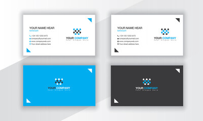 Obraz premium Corporate Simple Business Card