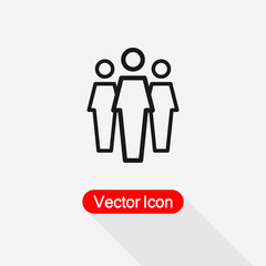 User Group Icon, People Icon Vector Illustration Eps10