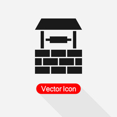 Well Icon sump icon Vector Illustration Eps10