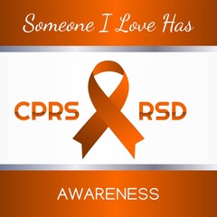 November is CRPS awareness month. Vector Illustration