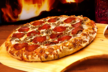 wood fired pizza