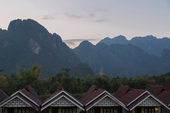 Cottages in a Row