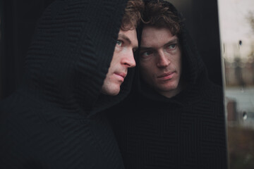 Fototapeta premium black hood