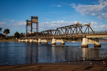 Fototapeta premium bridge over the river