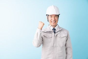 ビジネスマン　作業服