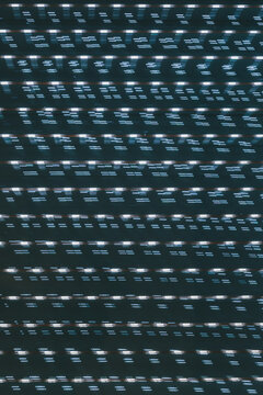 Background of a Closed Blind