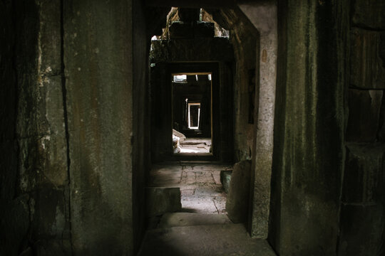 Interior of the Angkor Wat