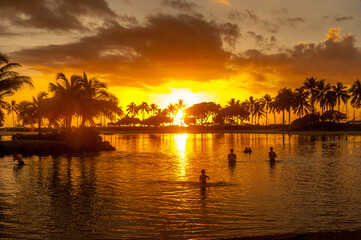 Hawaiian reflection