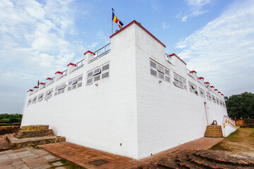 Buddha's birth place in Lumbini,Nepal
