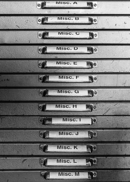 Miscellaneous Drawer