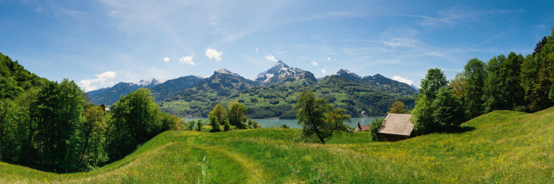 Panorama from Amden