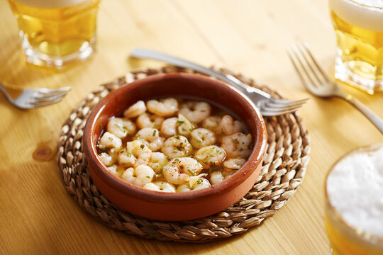 Gambas al ajillo