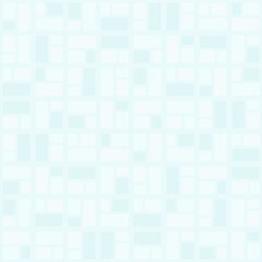 Soft seamless mosaic pattern in white and blue colors