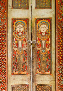 Decorated doors