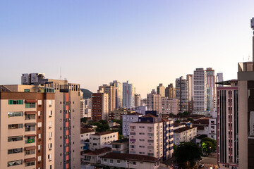 Fototapeta na wymiar cidade de Santos