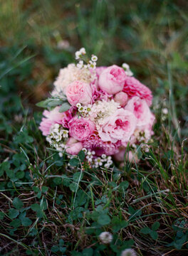bride`s bouquet