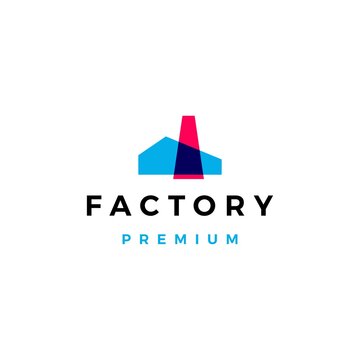 factory logo vector icon illustration