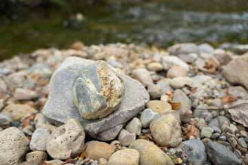 Rocks Near a Stream