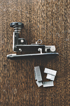 Vintage staple gun.