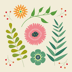 abstract floral background