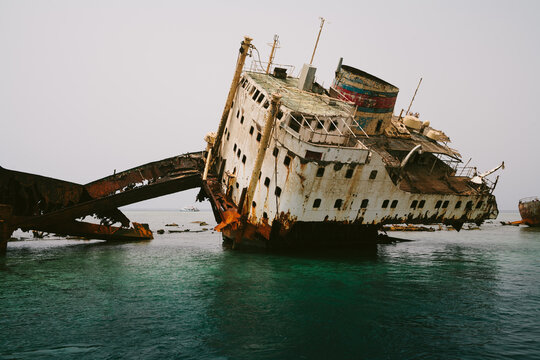 Shipwreck in Red Sea