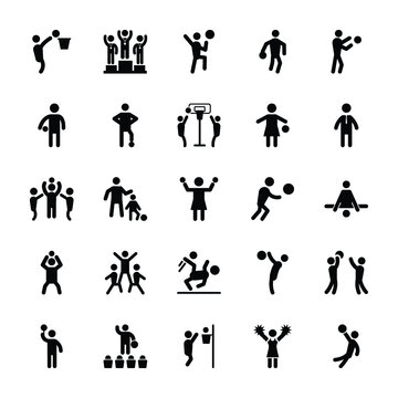 Sports Pictograms Vector Pack