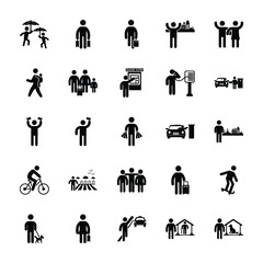 Volunteer Vector Pictogram Pack