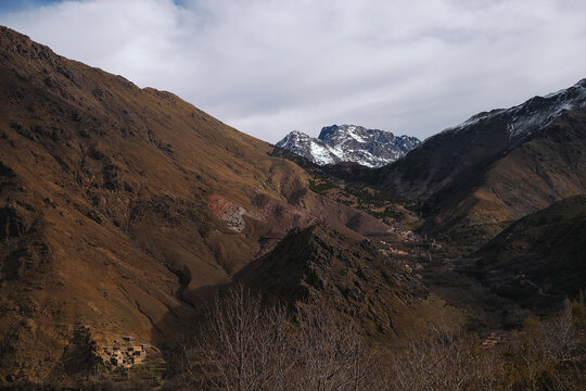 valley of imlil, grand atlas mountains, morocco
