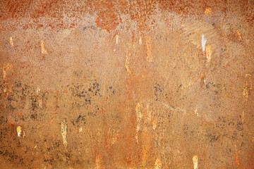 Rusty metal texture background for interior exterior decoration and industrial construction concept design.
